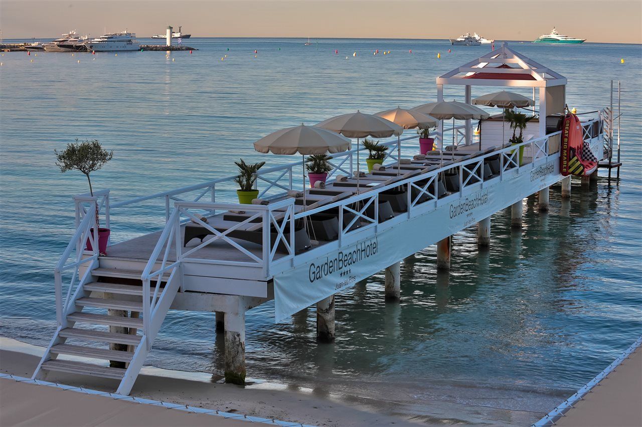 Garden Beach Hotel Juan-les-Pins Exterior foto
